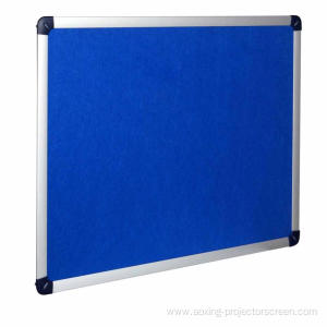 Wall hang noticeboard Green Felt Aluminium frame board